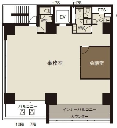 CIRCLES秋葉原駅前 10階（46.74坪）の情報 | 賃貸オフィス・貸事務所- 東京ベストオフィス TOKYO BEST OFFICE