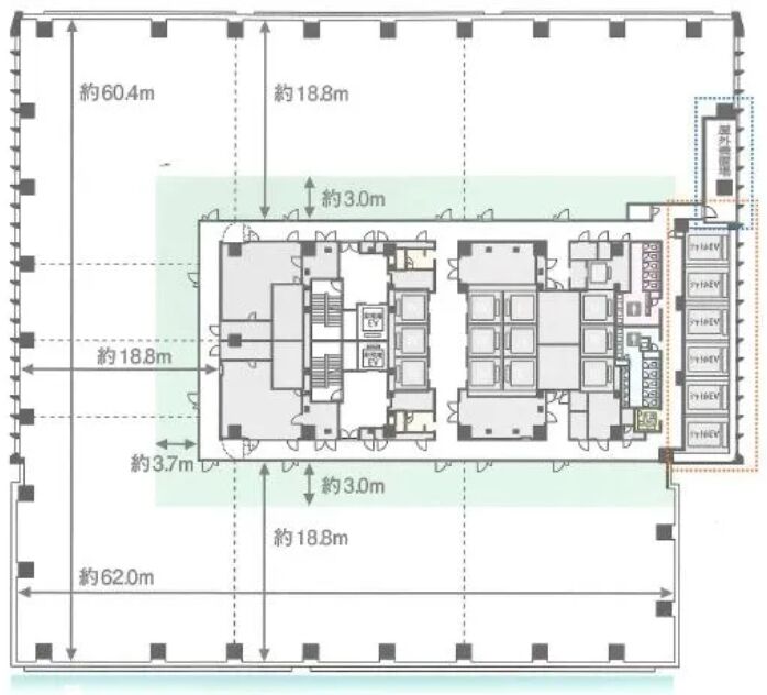 msb Tamachi 田町ステーションタワーN 20階（426.53坪）の情報 | 賃貸オフィス・貸事務所- 東京ベストオフィス TOKYO ...