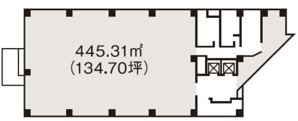 赤坂SHASTA EAST（赤坂シャスタイースト） 2階201（134.7坪）の情報 | 賃貸オフィス・貸事務所- 東京ベストオフィス ...