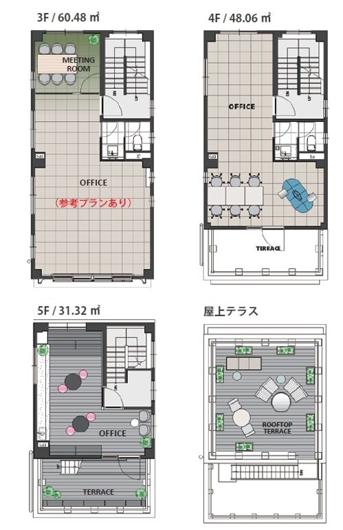gran+KINSHICHO（グラン・プラス錦糸町） 3階～5階B（43.25坪）の情報 | 賃貸オフィス・貸事務所- 東京ベストオフィス ...