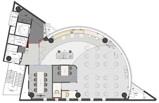 いちご目黒ビル（旧：東信目黒ビル） 6階 平面図