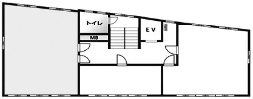 ユニオン小石川第1ビル 5階501 平面図