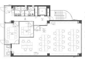 TSUKIJI EAST SQUARE（旧：COMODO TAKAFUKU） 2階 平面図