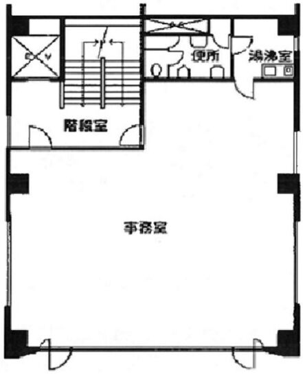 東都銀座ビル 5階 平面図