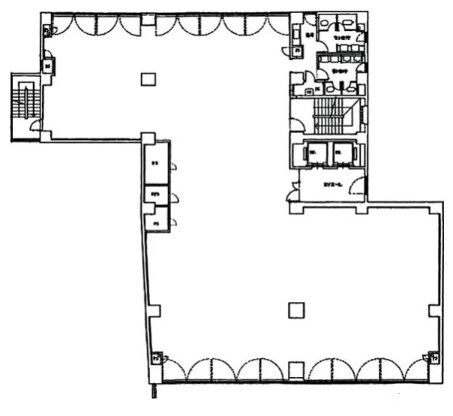 住友生命三田ビル 2階 平面図