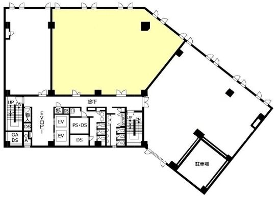 新宿国際ビルディング・新館 4階402-2 平面図