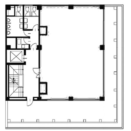 東京建硝ビル 7階 平面図