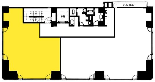 升本ビル（港区） 4階 平面図