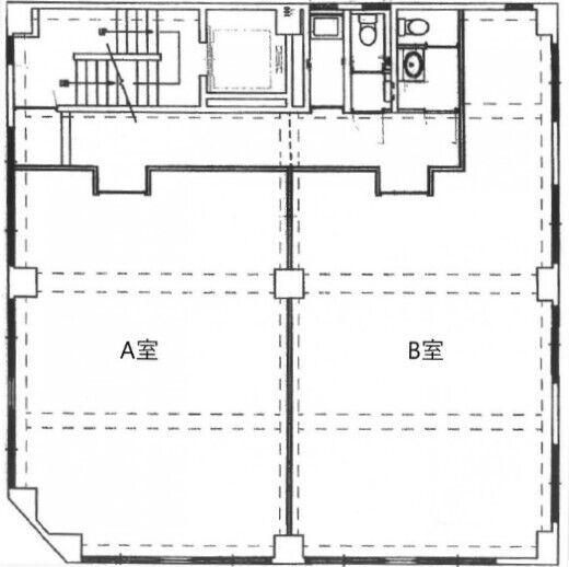 協和ビル(千代田区) 7階B 平面図