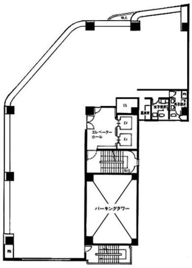八丁堀第一生命ビル 3階 平面図