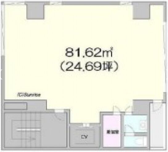 みさきBLD 4階 平面図