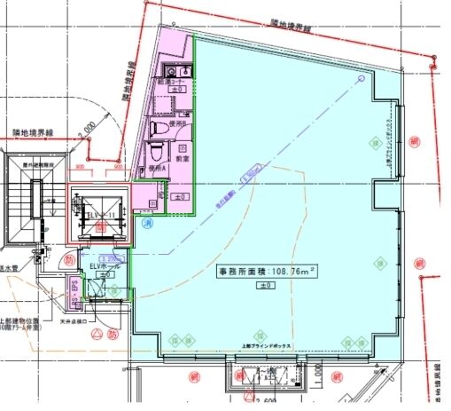 浅草トーセイビル 7階 平面図