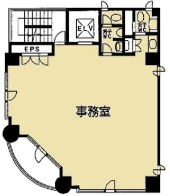 高正ビル 6階 平面図