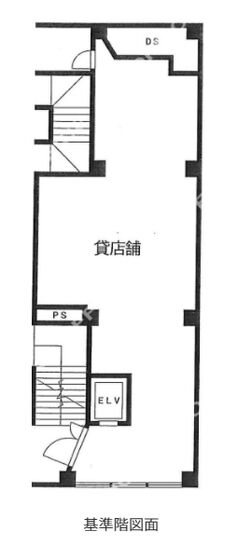 戸谷ビル 6階 平面図