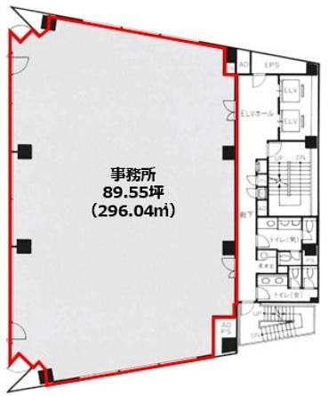昭和ビル 7階 平面図