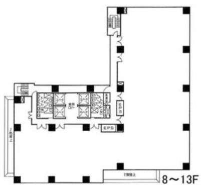 西新宿パークウエストビル（PARKWEST・パークウェスト） 7階 平面図