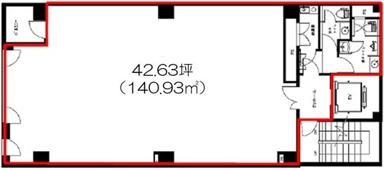 HF池袋ビルディング 4階 平面図