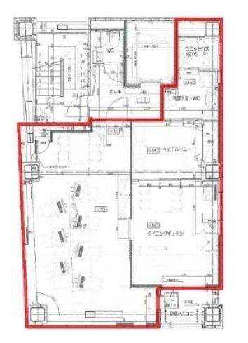 日本橋本町東石ビル 14階 平面図