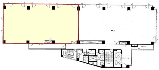 Daiwa笹塚ビル(旧:笹塚サウスビル) 6階B 平面図