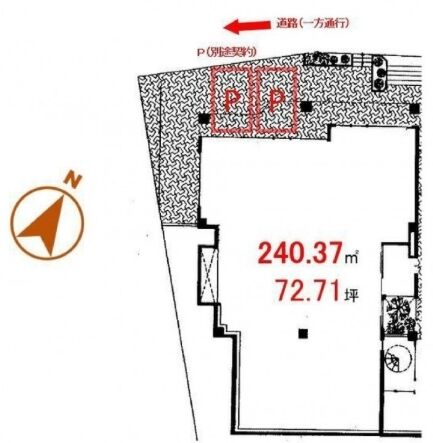 リフィオ目黒 1階 平面図
