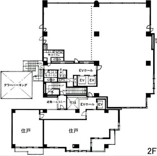 ツインヒルズ茗荷谷 2階202 平面図