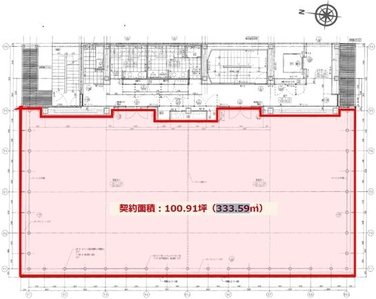 フィールド北参道ビル 4階 平面図