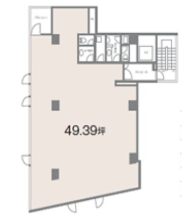 ACN日本橋ビル（旧：日本橋RBビル） 3階 平面図
