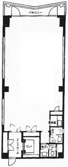 アクサンビル 7階 平面図