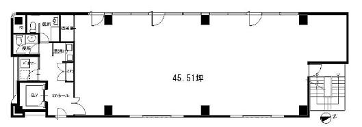 KSKビル（千代田区） 7階 平面図
