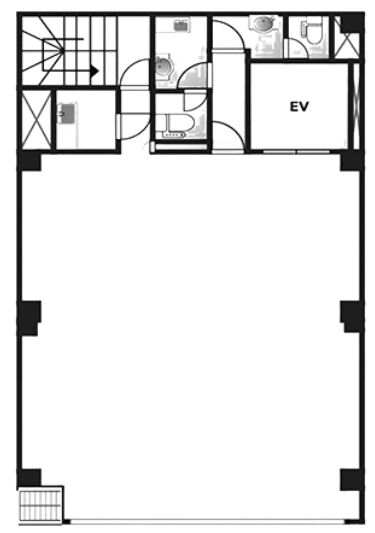 新宿スリーケービル 3階 平面図