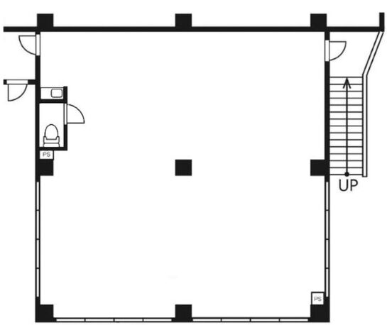 鈴木洋食器店鈴木ビル 2階 平面図