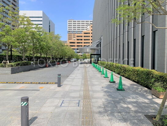 ビル入口付近②