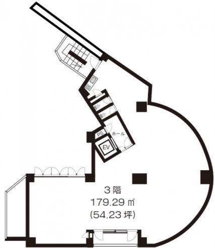 MKK代官山 3階 平面図