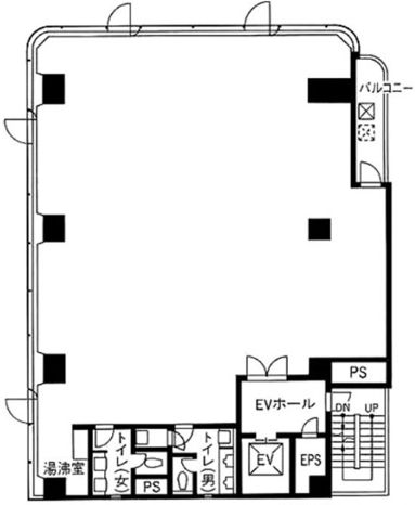 青山SIビル 4階 平面図