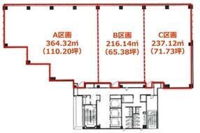 プライム千駄ヶ谷ビル(旧:JPR千駄ヶ谷ビル) 3階C 平面図
