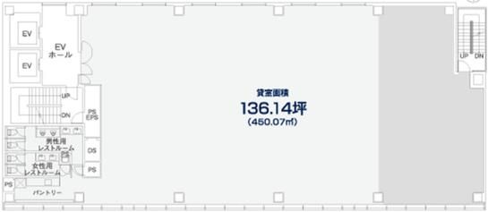 PMO秋葉原Ⅱ 7階 平面図