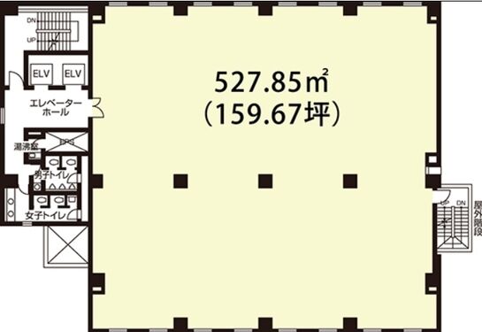 コラム南青山 3階 平面図