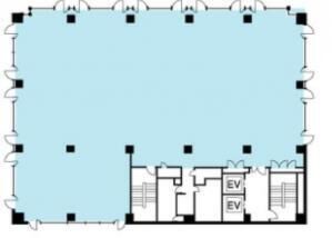 NMF駿河台ビル（旧：NOF駿河台プラザビル） 3階 平面図