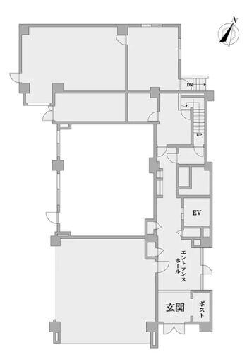 日興ロイヤルパレス一番町 1階103 平面図