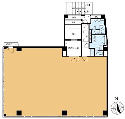 VORT浜松町Ⅰ 5階 平面図