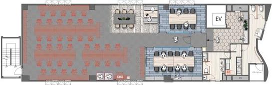 フロンティア本郷Ⅱ（旧：本郷BNビル） 3階 平面図