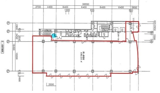 京王東日本橋第二ビル(旧:ヒューリック東日本橋ビル) 5階 平面図
