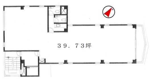 川田ビル 7階 平面図