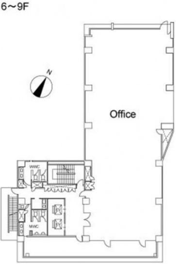 METLIFE青山ビル（メットライフ青山ビル） 3階 平面図