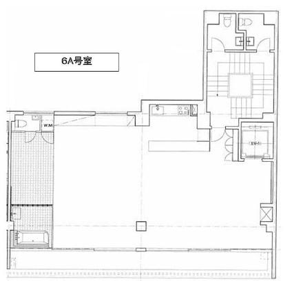 Re-Know東日本橋 6A号室 平面図