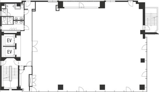 中央法規ビル 2階 平面図