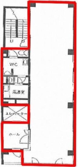 国際高輪ビル 5階 平面図