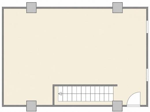銀座コリドー 2階204 平面図