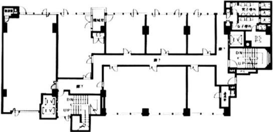 プラザ新大樹ビル 本館 3階311 平面図