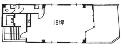 尾家ビル 5階 平面図